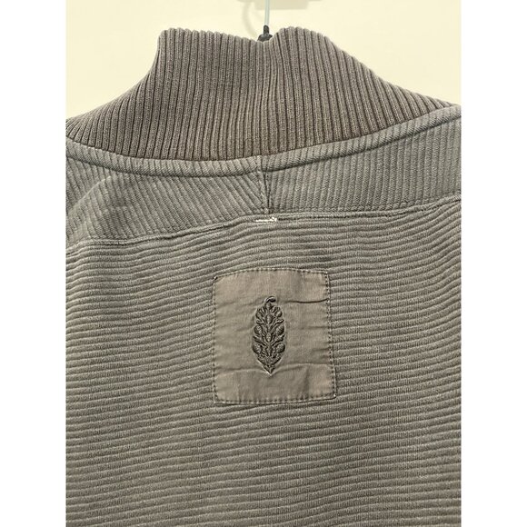 Free People So Fly Henley Size Large NWT Cropped Top Button Neck - Picture 7 of 8